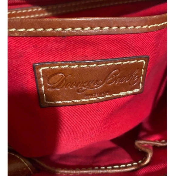 Dooney & Bourke Tan Leather Tote Bag - Picture 12 of 12